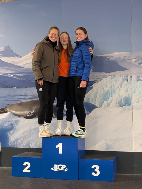 Podium met Carlijn