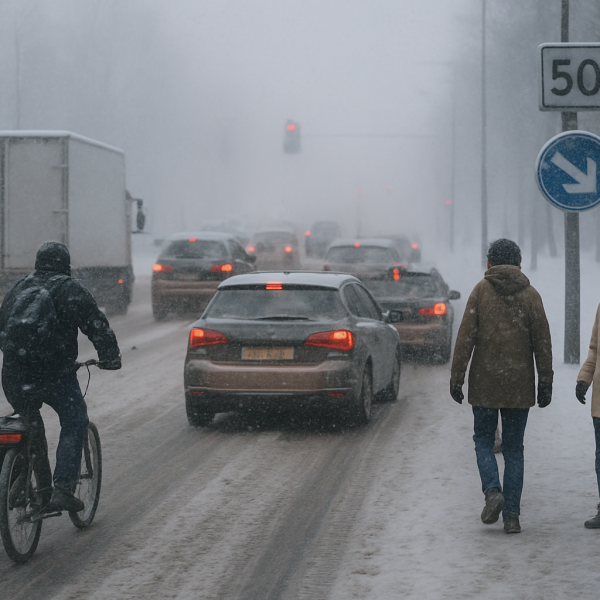 Winterweer verkeer